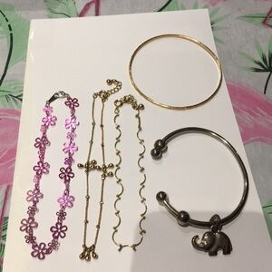 BRACELETS and ANKLETS
